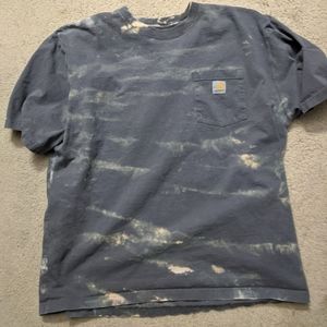 Charcoal Bleach Dyed Carhartt Shirt